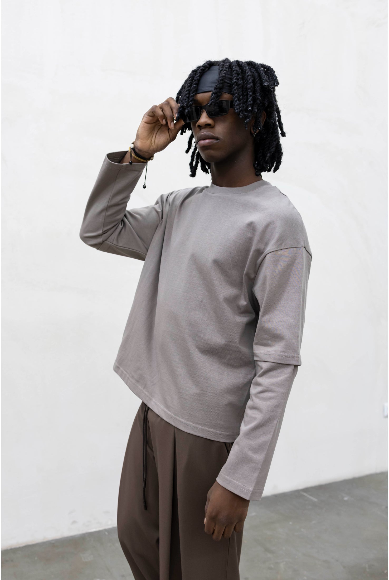 T-shirt PRESENT DAY Double sleeve