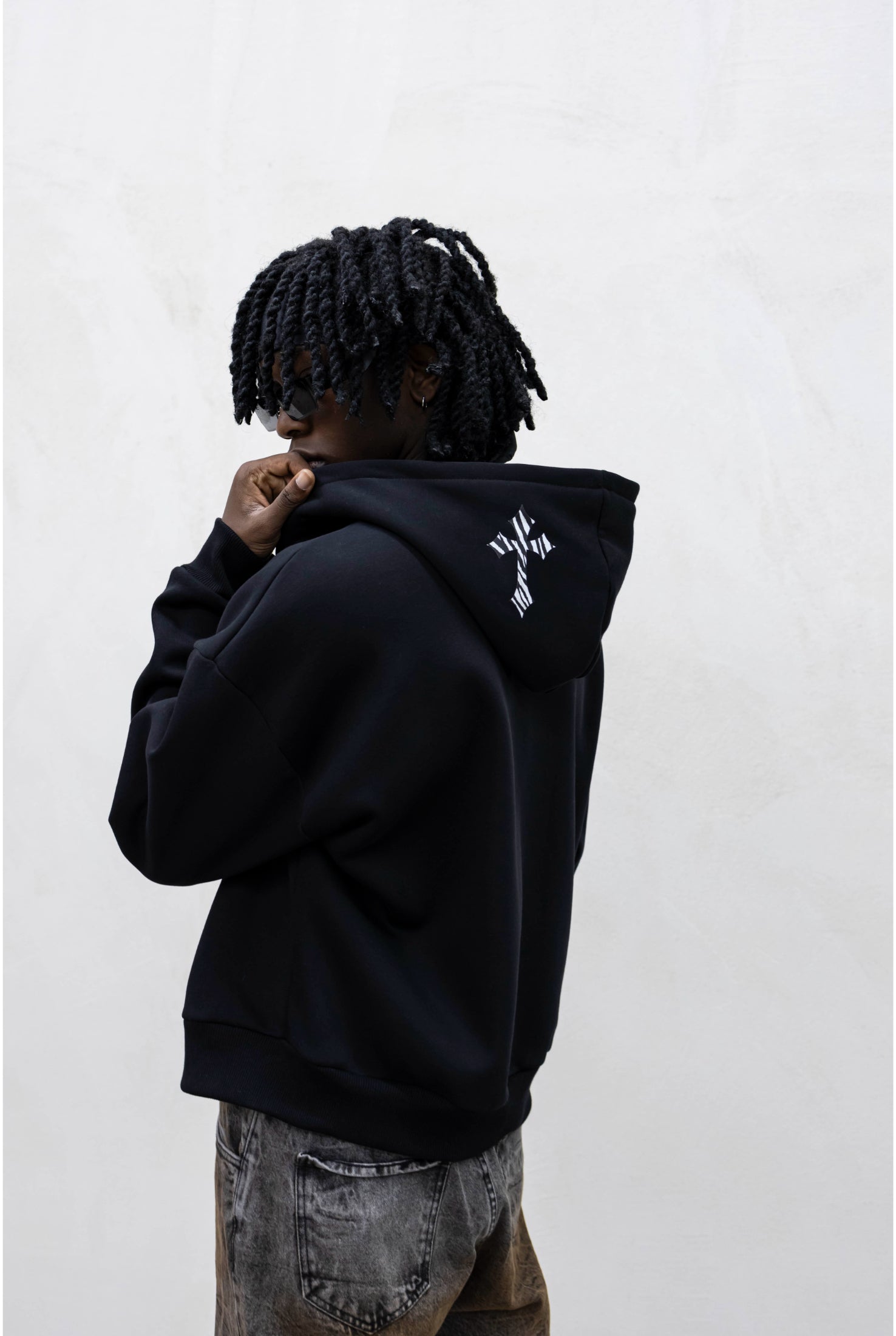 Felpa TOKYO Zip crosses