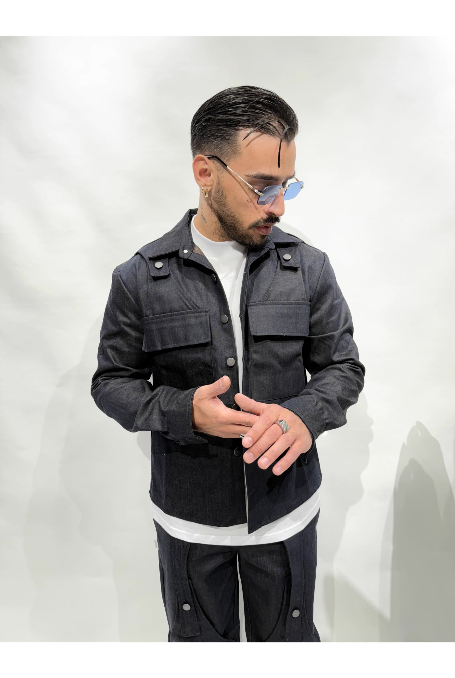 Coordinato FEAR OF LOVE denim