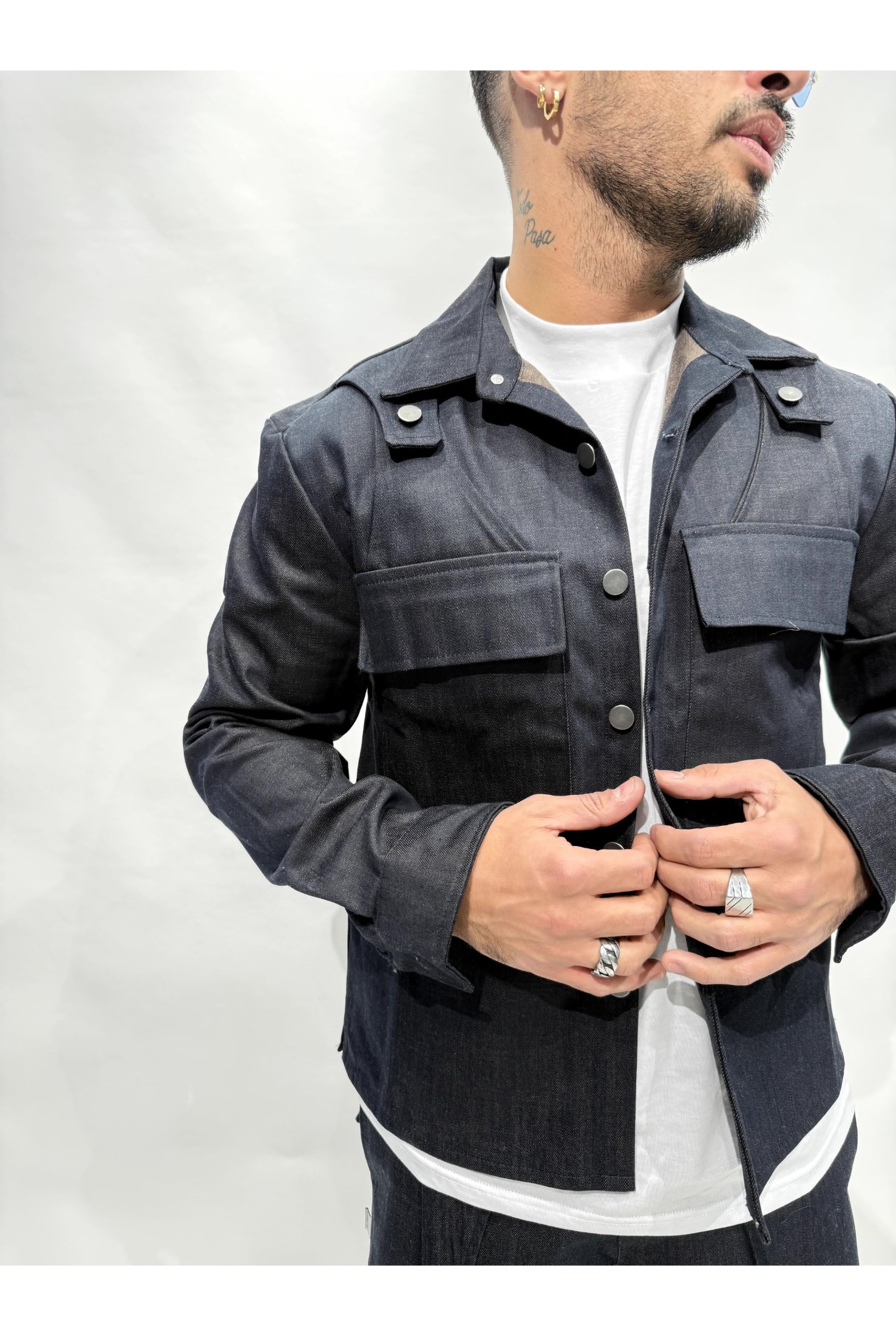 Coordinato FEAR OF LOVE denim