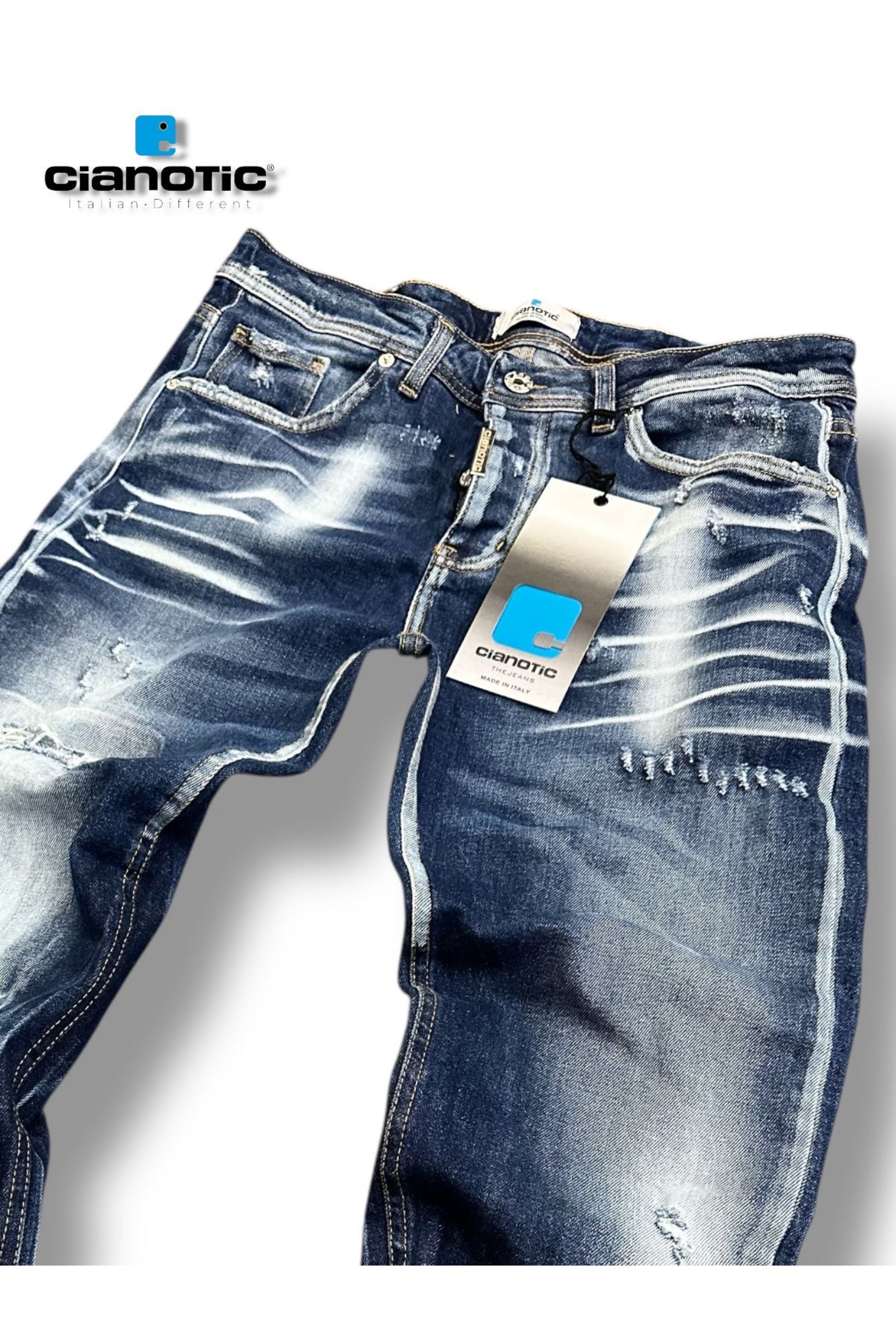 Jeans CIANOTIC Duck blu