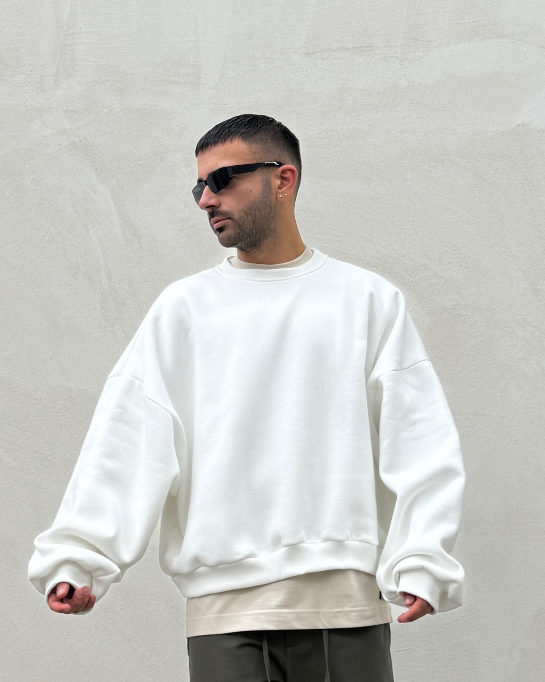 Felpa TOKYO boxy fit crewneck