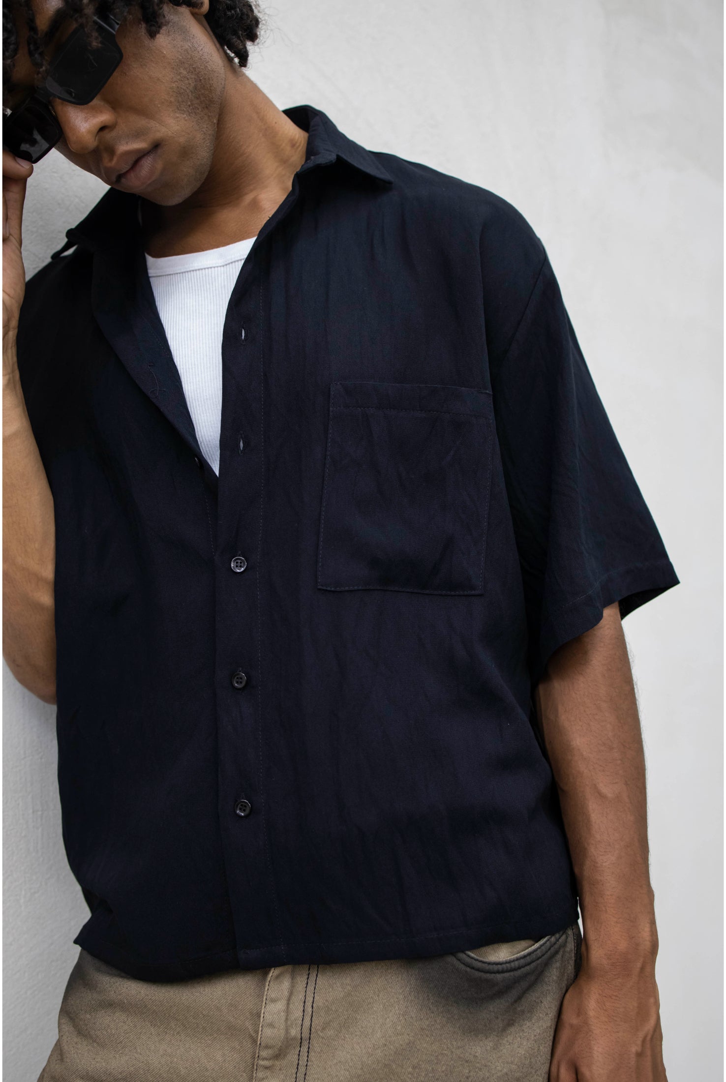 Camicia boxy lino TOKYO