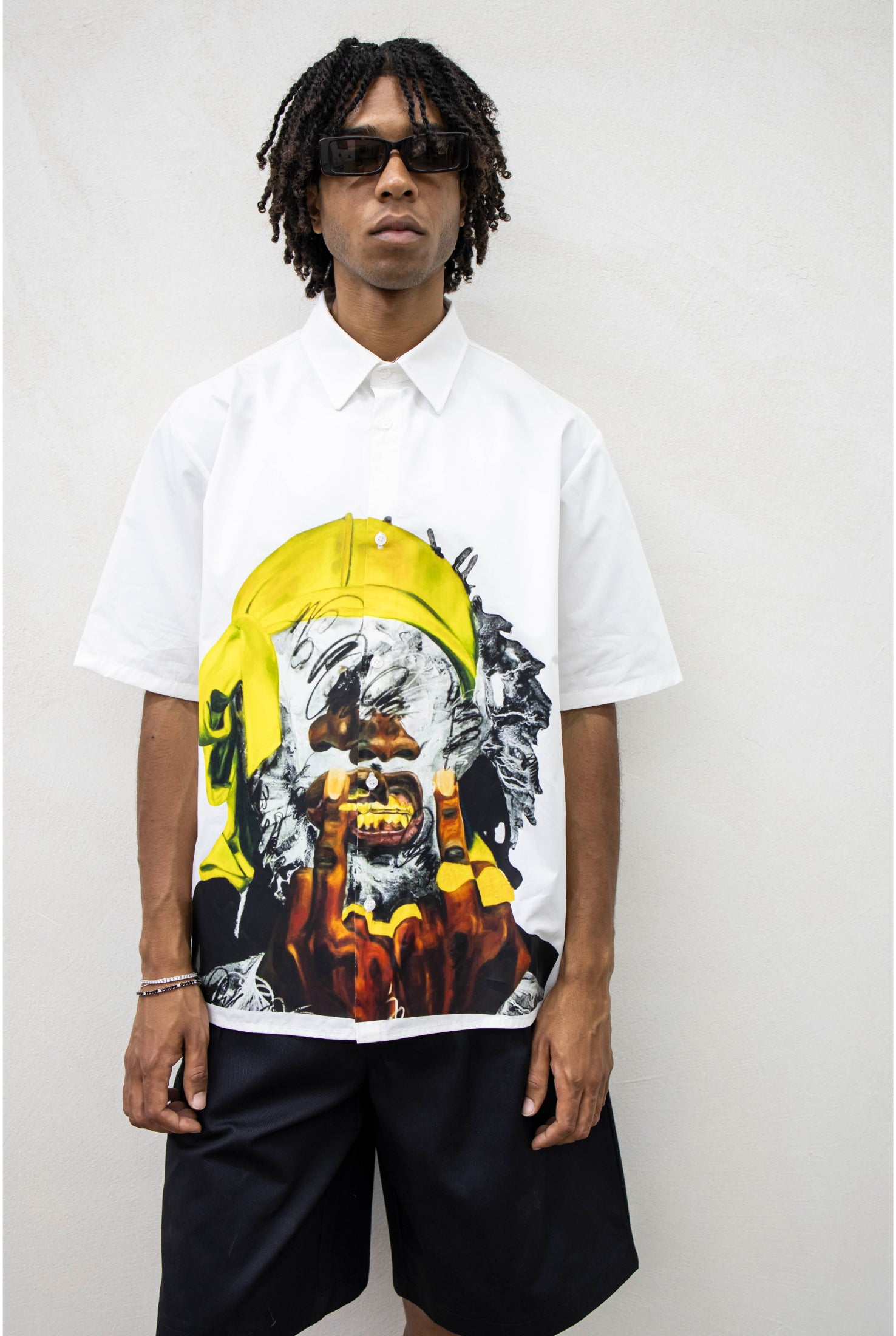Camicia STAMPA Yellow