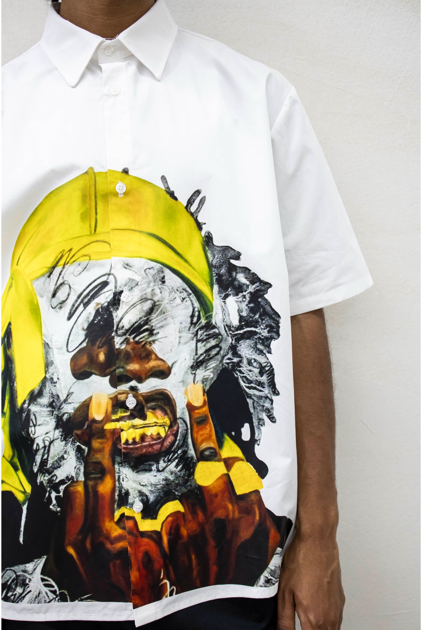 Camicia STAMPA Yellow