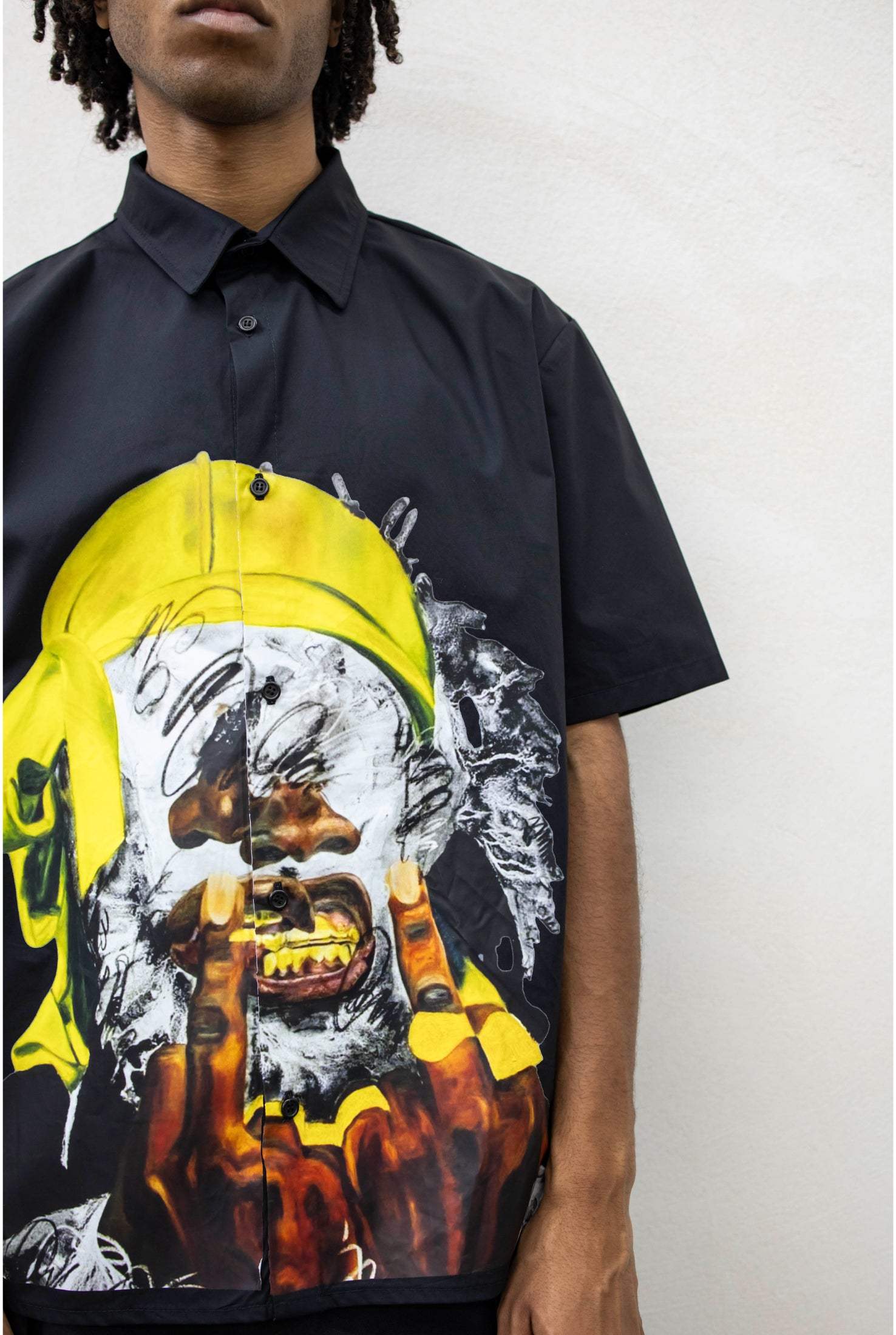 Camicia STAMPA Yellow