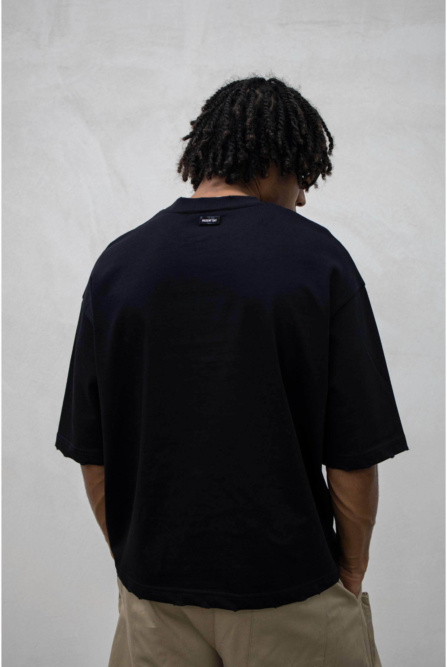 T-shirt crop basic PRESENT DAY