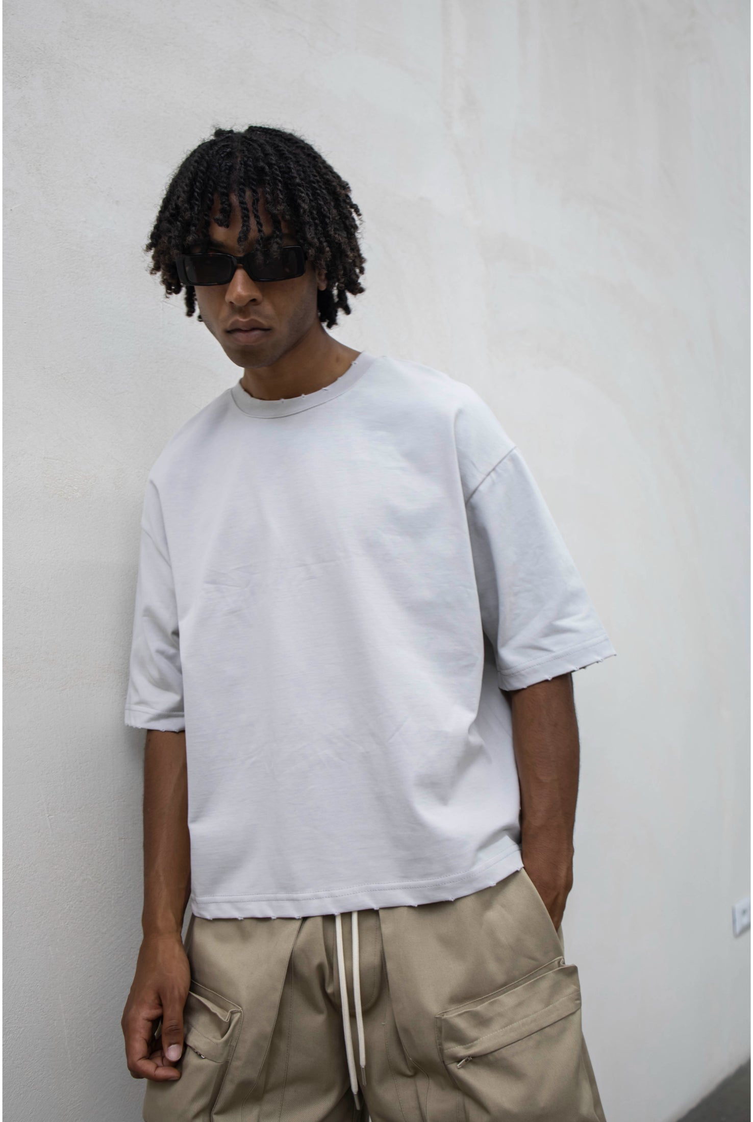 T-shirt crop basic PRESENT DAY