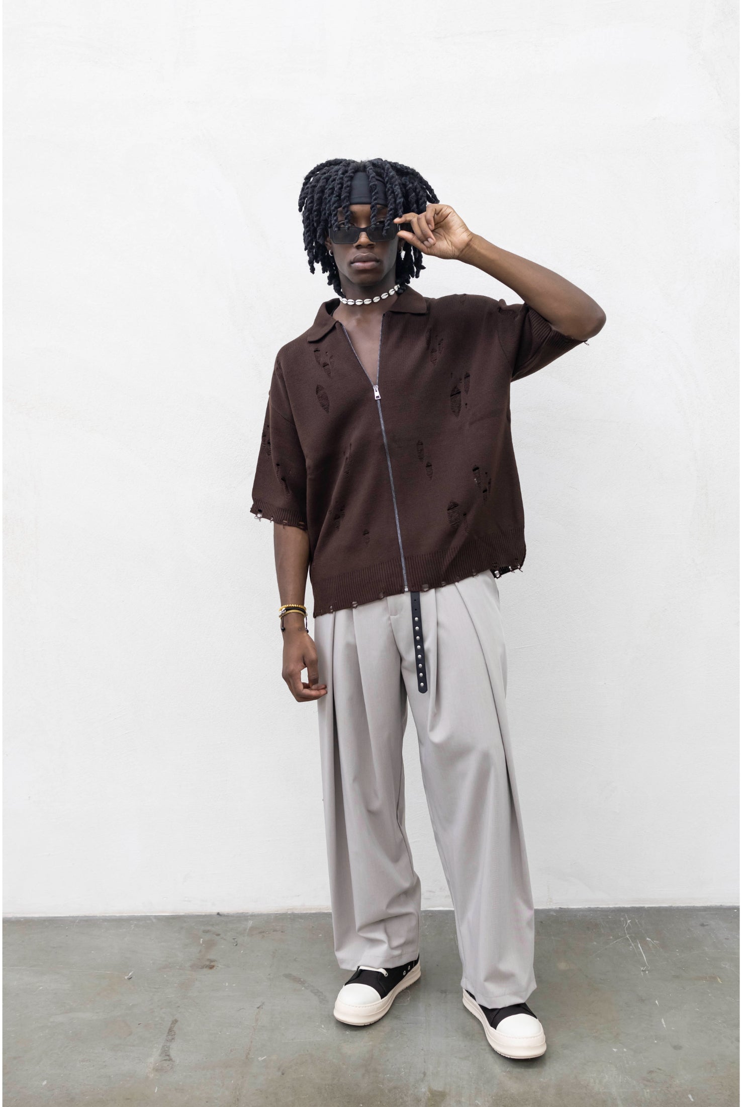 Polo TOKYO Zip abrasioni