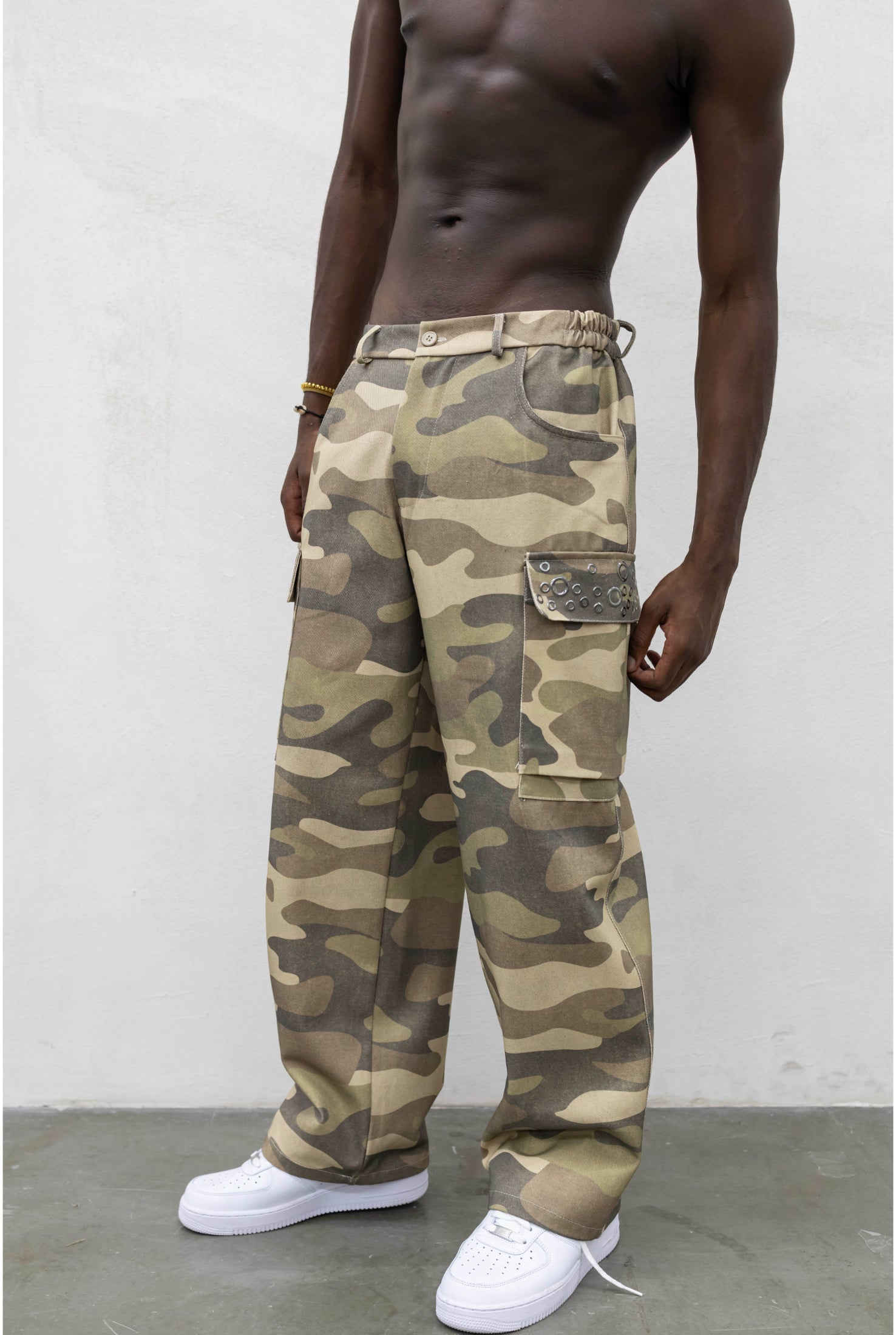 Pantalone PRESENT DAY Cargo camou