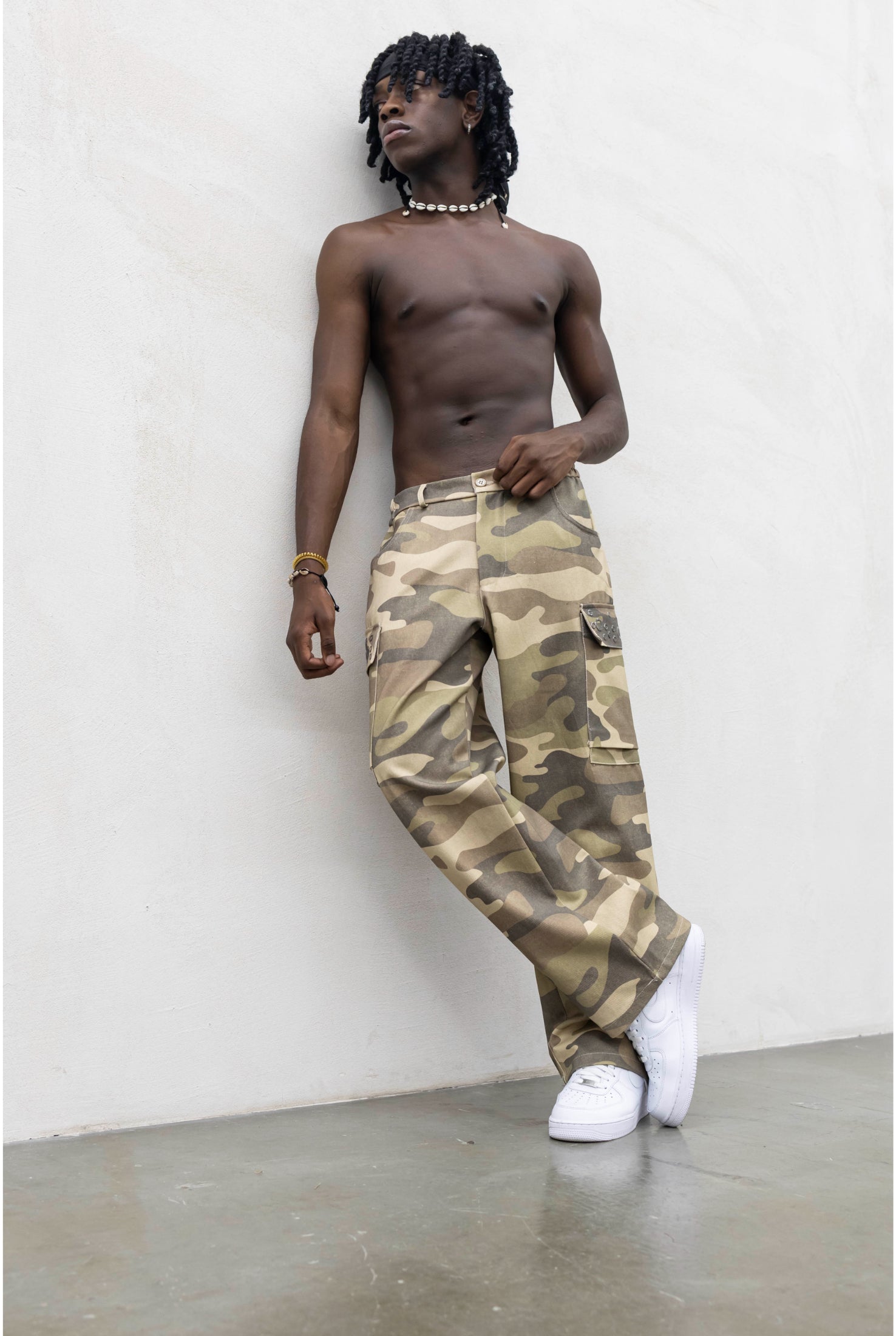 Pantalone PRESENT DAY Cargo camou