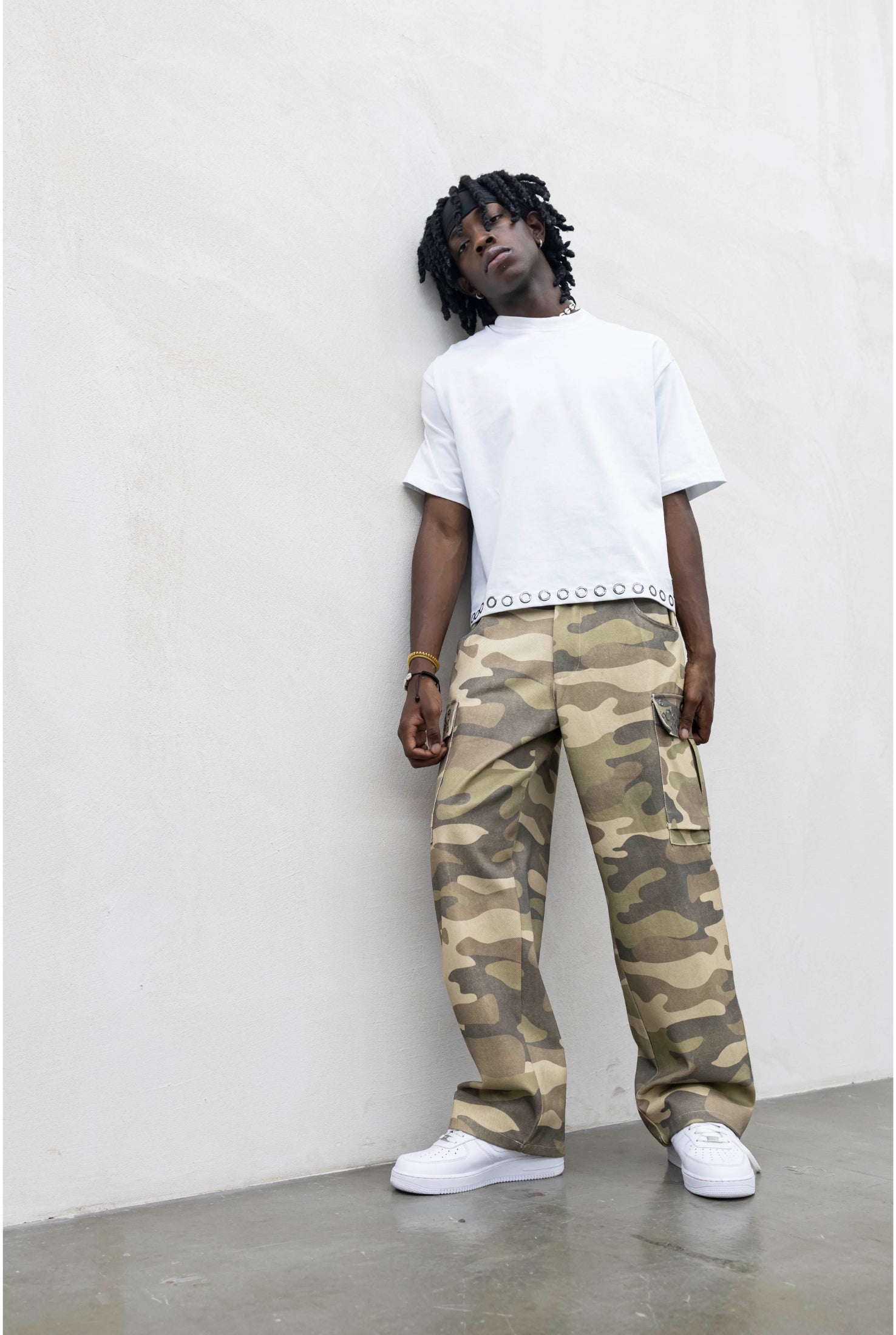 Pantalone PRESENT DAY Cargo camou