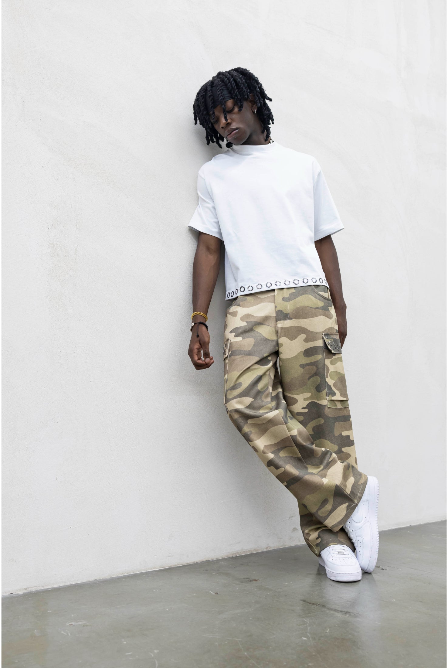 Pantalone PRESENT DAY Cargo camou