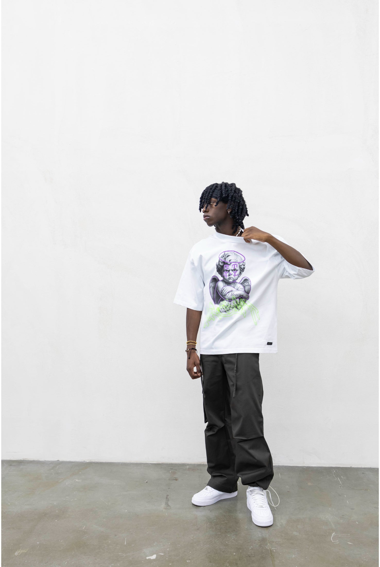 T-shirt PRESENT DAY Angel tattoo
