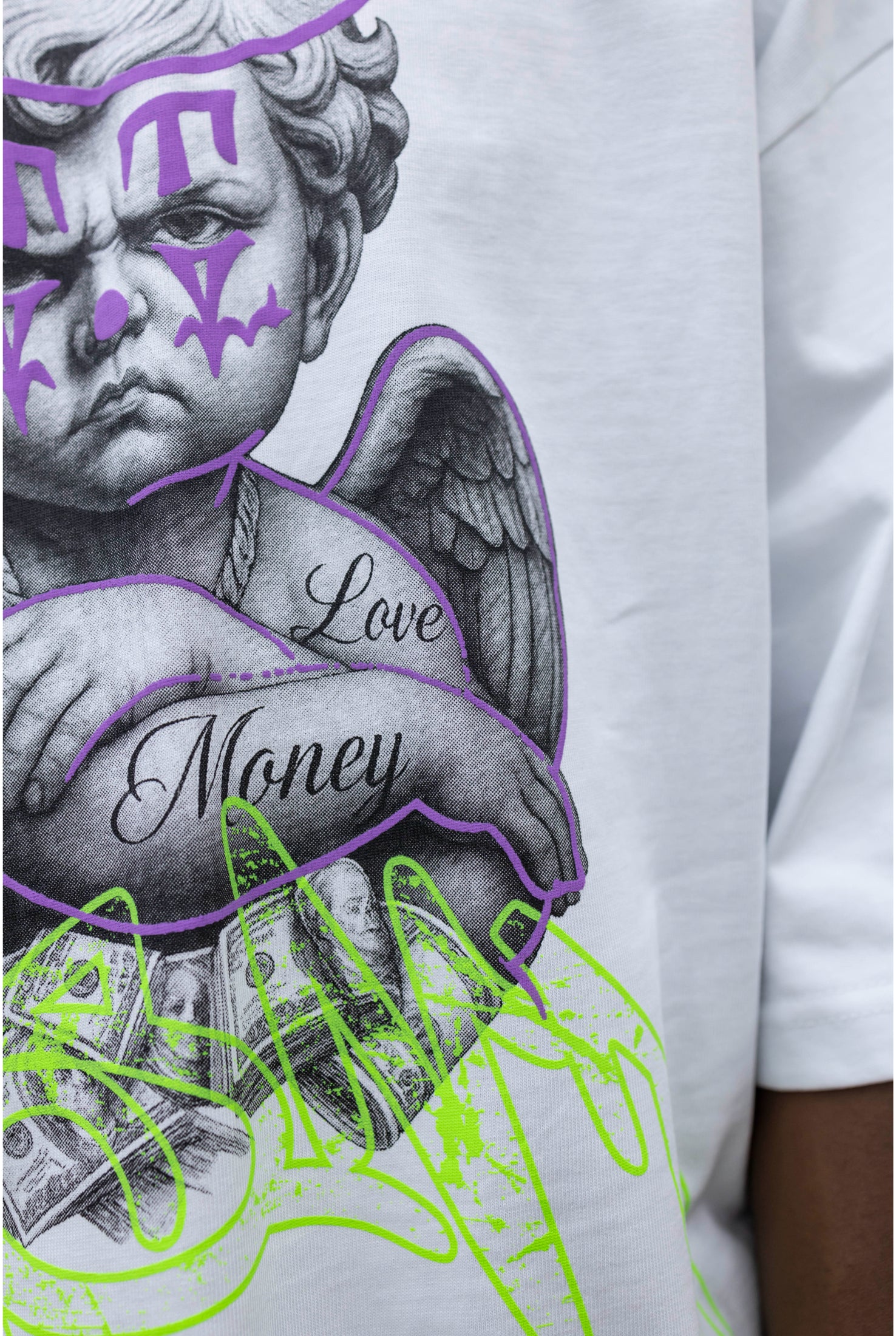 T-shirt PRESENT DAY Angel tattoo