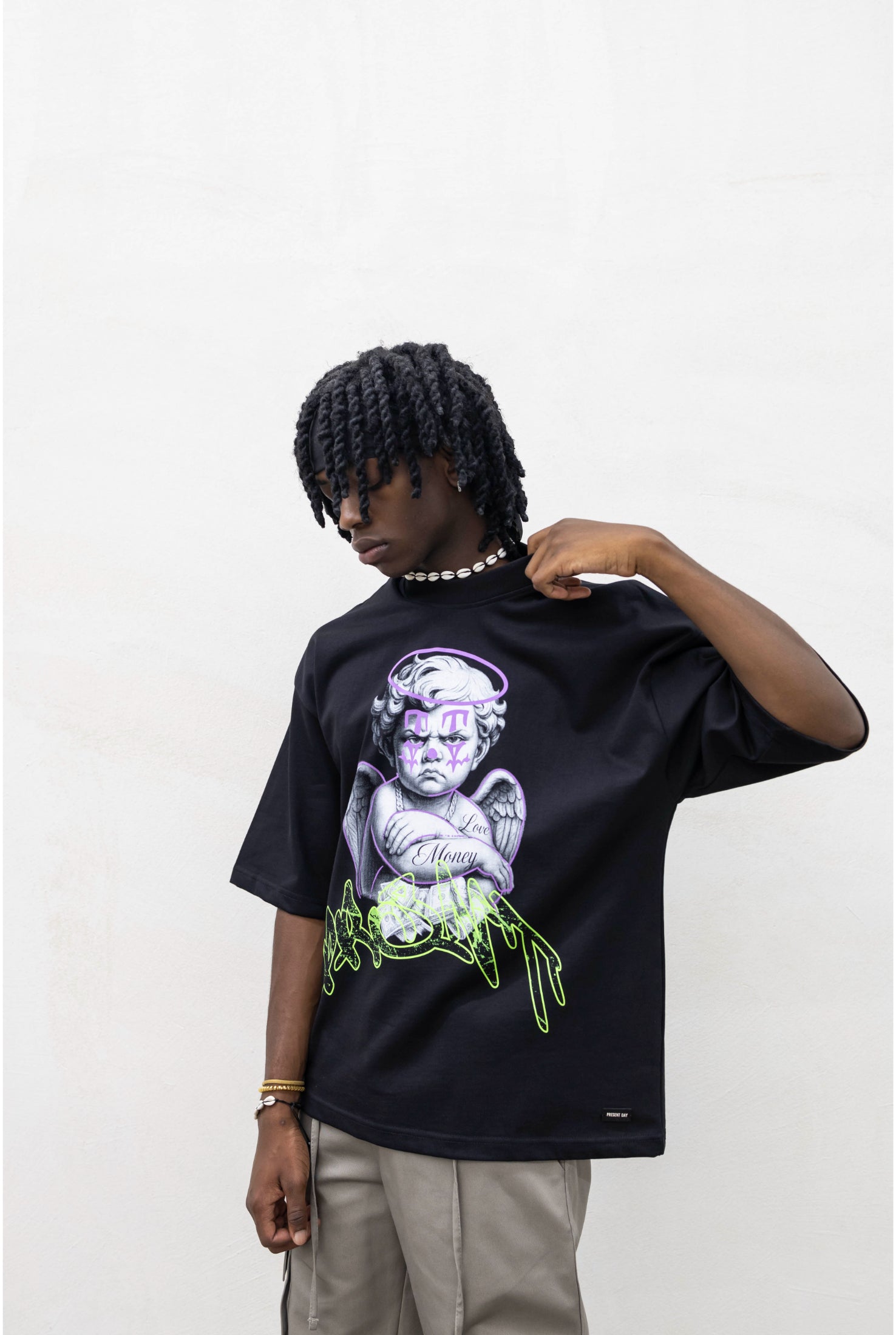 T-shirt PRESENT DAY Angel tattoo