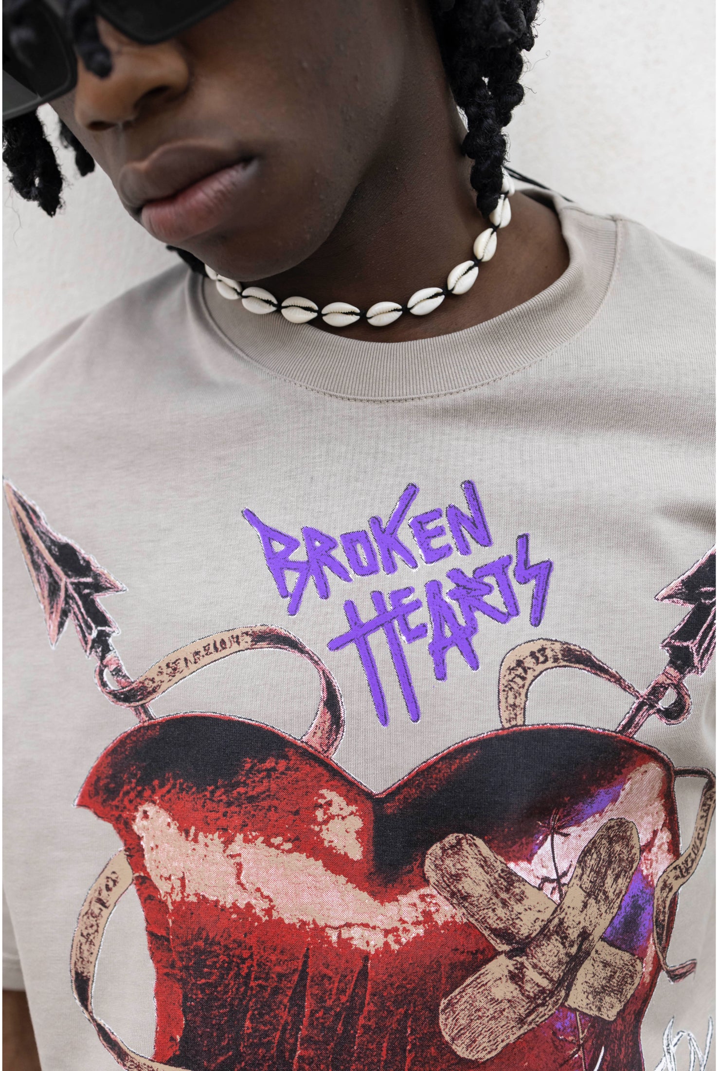 T-shirt PRESENT DAY Broken hearts