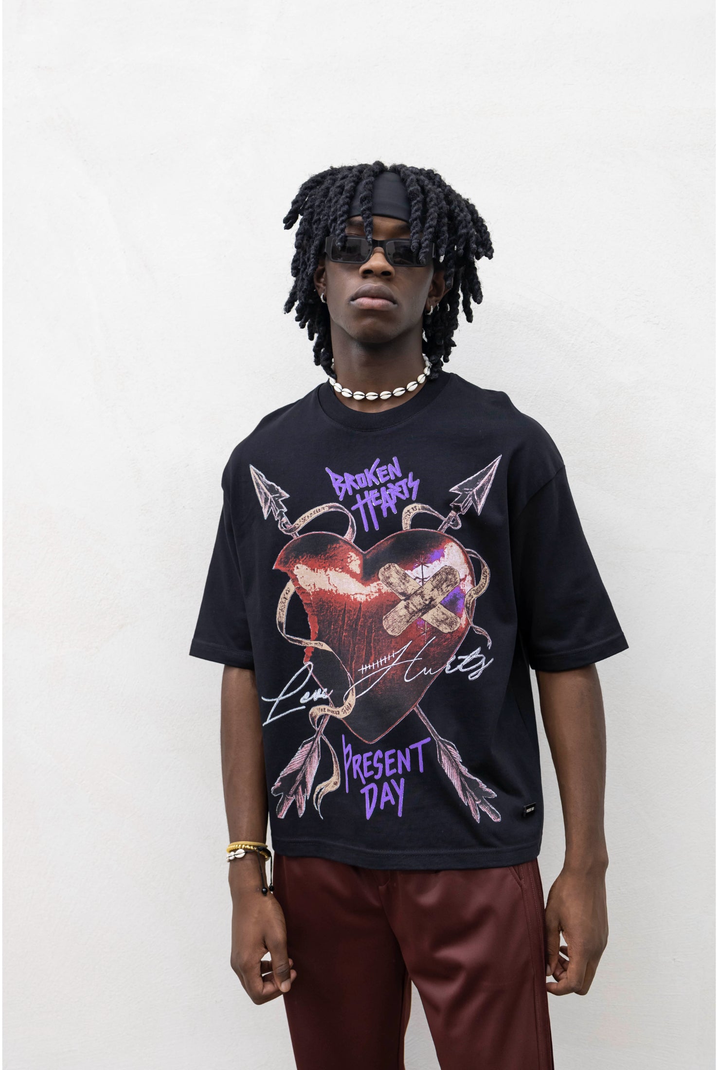 T-shirt PRESENT DAY Broken hearts