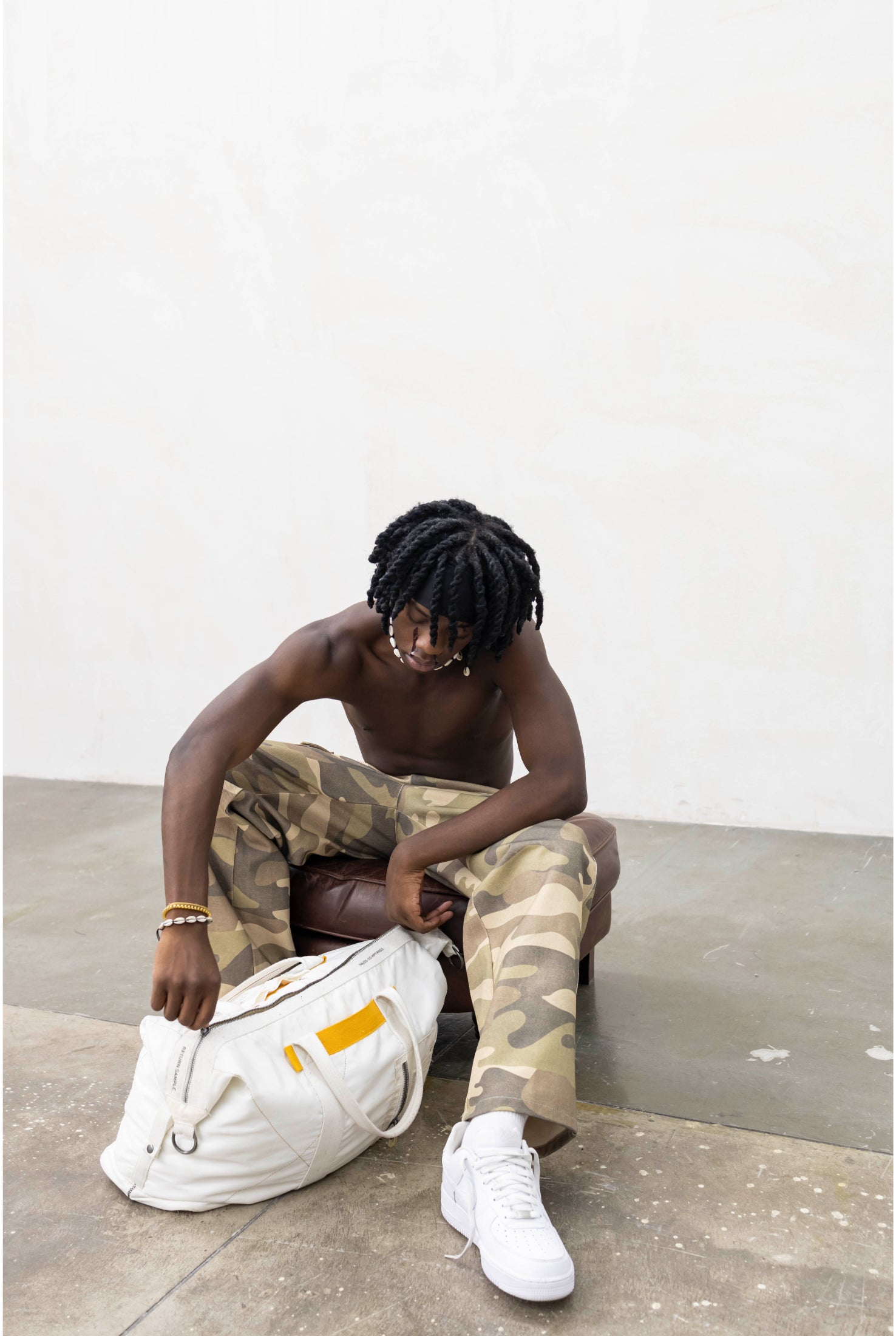Pantalone PRESENT DAY Cargo camou